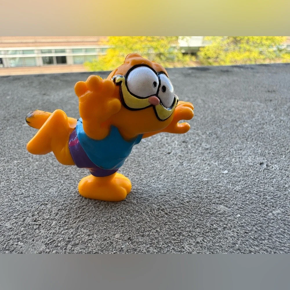 Vintage Garfield PVC United Feature Syndicate 1980s Figure - Picture 1 of 5